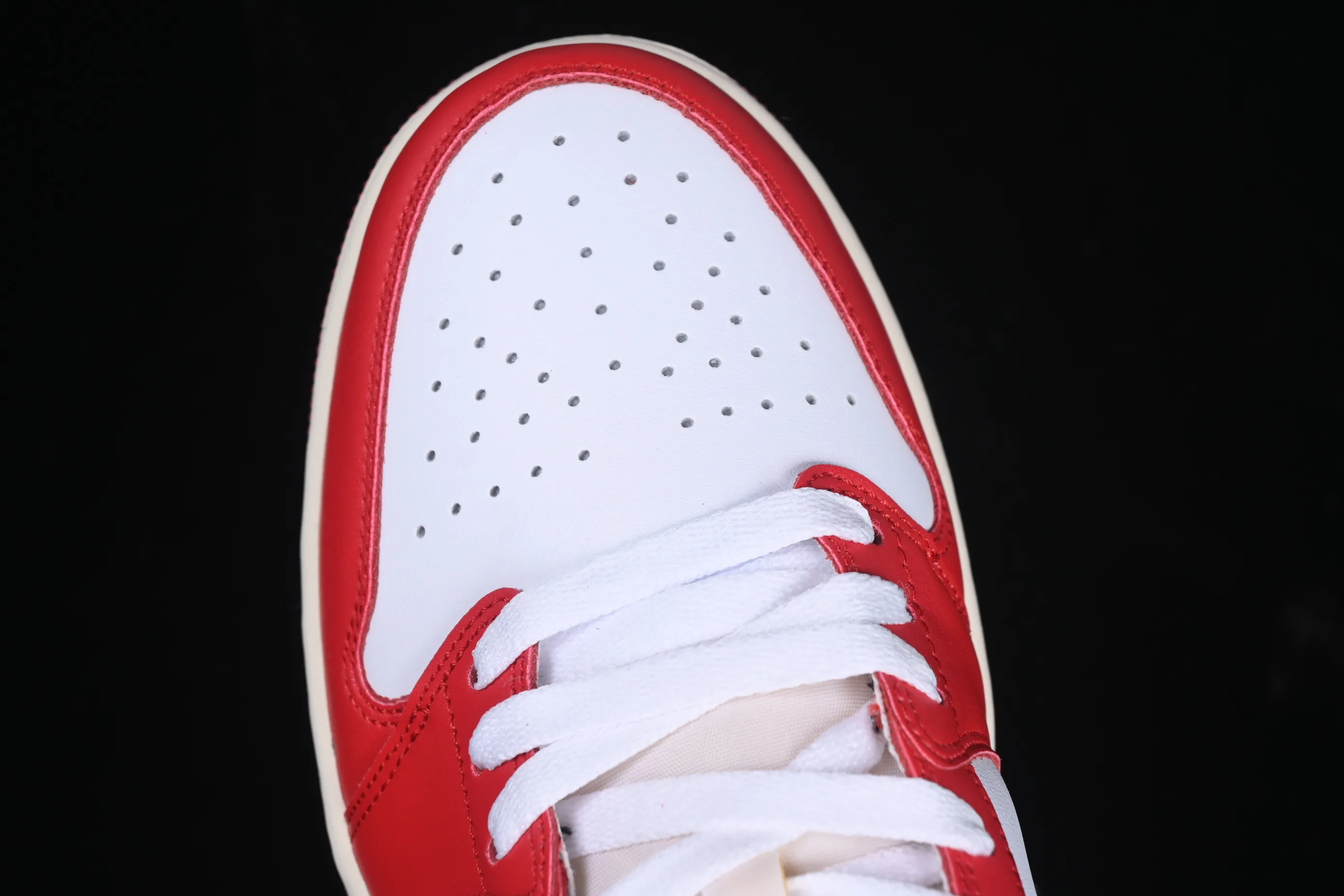 All categories Air Jordan Jordan series basketball shoes Air Jordan 1 Low Air Jordan 1 Low AJ1 Joe 1 white red black hook low-top cultural leisure sports sneakers HQ6998-600